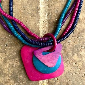 Vintage 80’s New Age Necklace